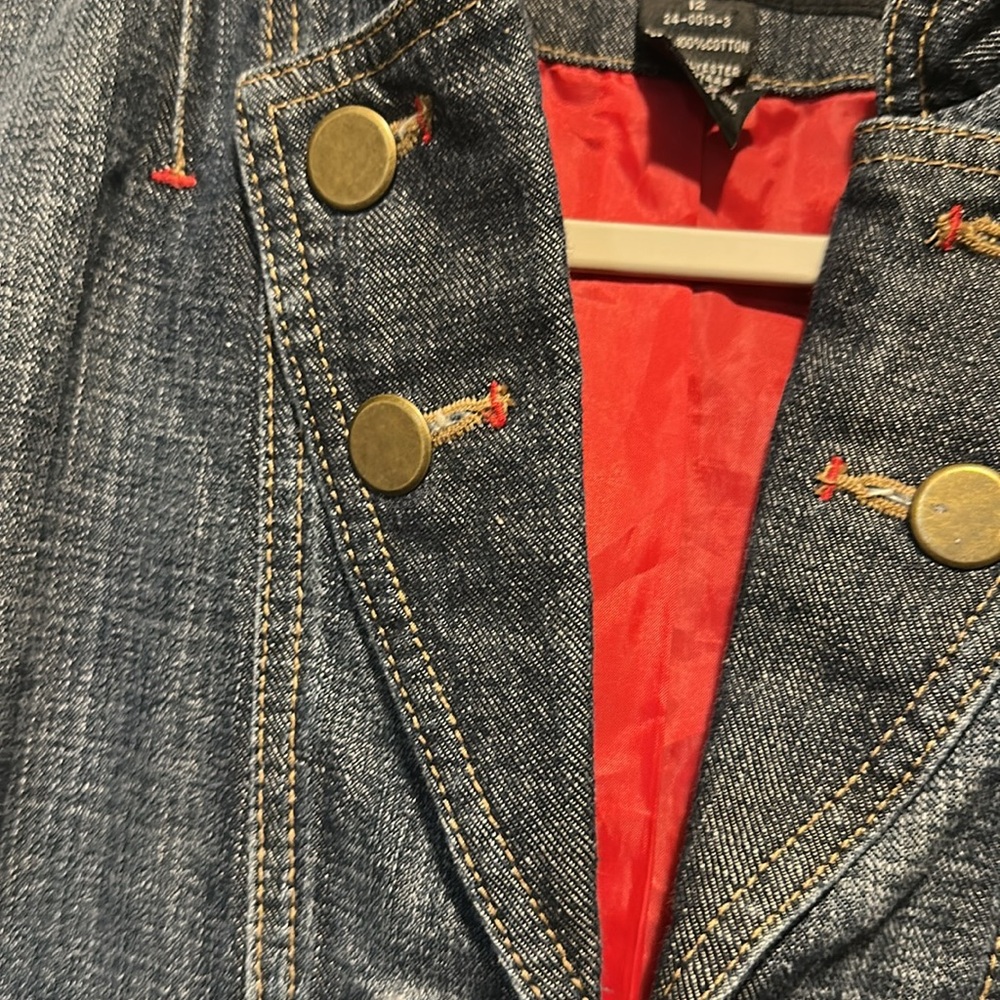 Boston Design Studio denim jacket size 12 - Picture 5 of 10